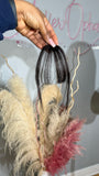 Clip in thin bang