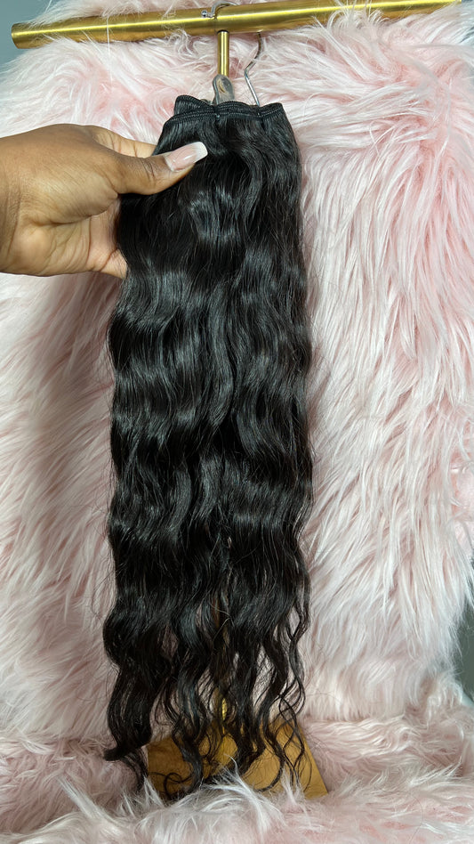 Wavy curly - Raw indo bundle and bundle deal