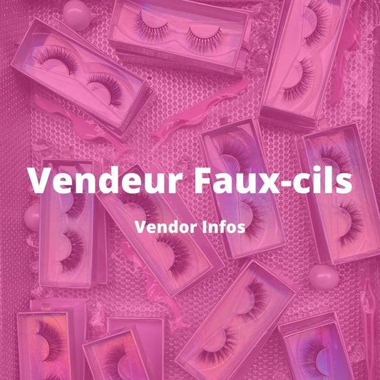 Lashes Vendor - Vendor infos