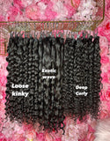Wavy curly -  Raw indo bundle and bundle deal