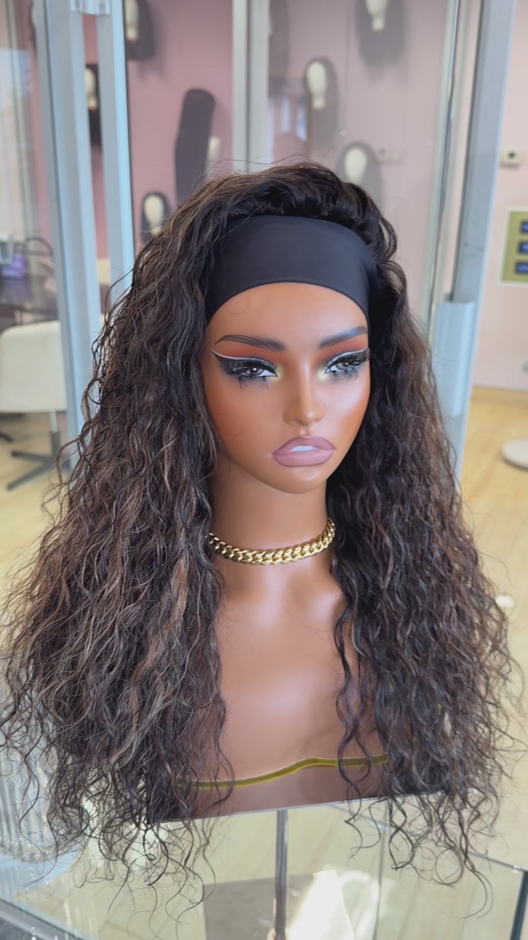 🧡 Maraya - Signature - Medium - Headband Wig