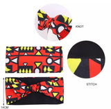 Head band with prints